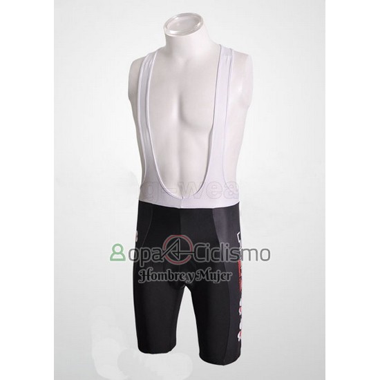 Fdj Ropa Ciclismo Culotte Corto 2010 Mangas Cortas Blanco y Negro